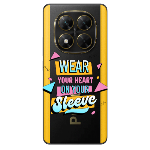 Xiaomi Poco X7 Wear Your Heart Transparent Silicone TPU Θήκη