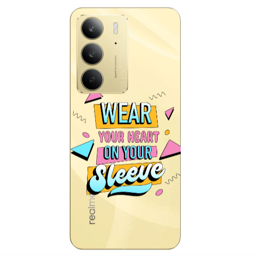 Realme C 75 Wear Your Heart Transparent Silicone TPU Θήκη