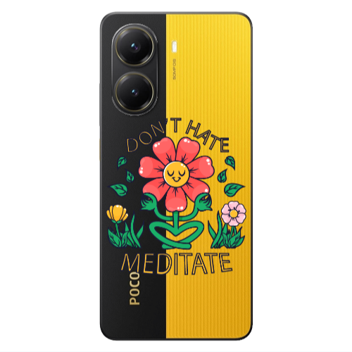 Xiaomi Poco X7 Pro Meditate Transparent Silicone TPU Θήκη
