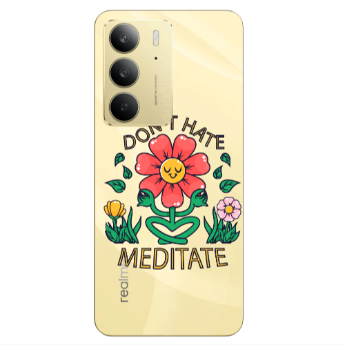 Realme C 75 Meditate Transparent Silicone TPU Θήκη