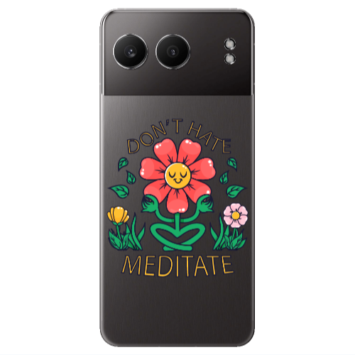 Oneplus Nord 4 Meditate Transparent Silicone TPU Θήκη