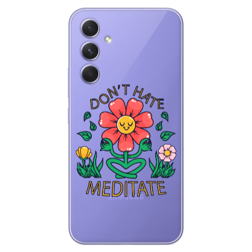 Samsung A26 Meditate Transparent Silicone TPU Θήκη