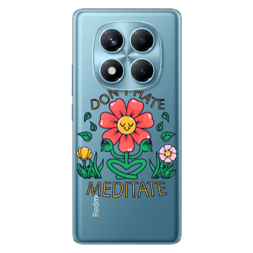 Xiaomi Redmi Note 14 Pro Meditate Transparent Silicone TPU Θήκη