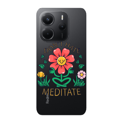 Xiaomi Redmi Note 14 Meditate Transparent Silicone TPU Θήκη