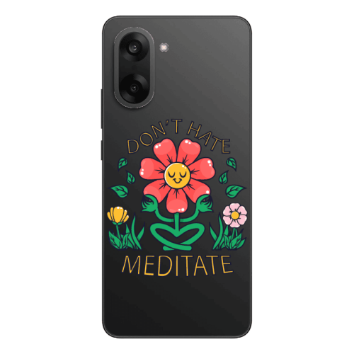 Oneplus Nord CE 5 Meditate Transparent Silicone TPU Θήκη