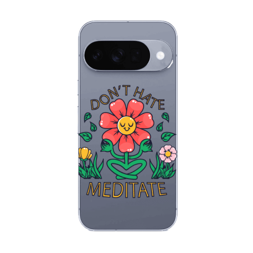 Google Pixel 10 Meditate Transparent Silicone TPU Θήκη