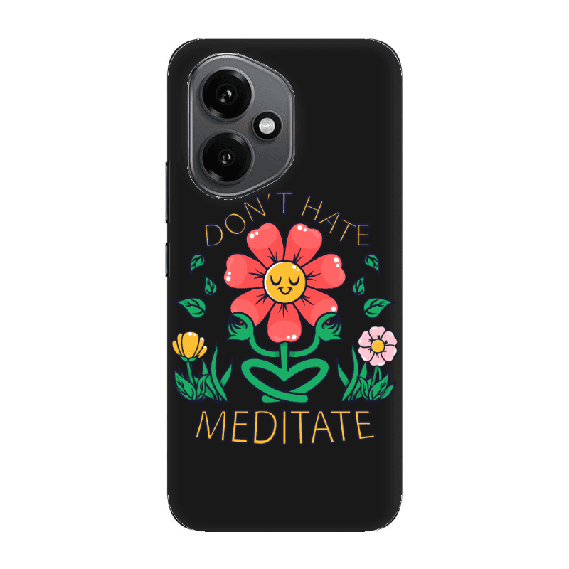 Honor Magic 400 Meditate Black Colored Silicone TPU Θήκη