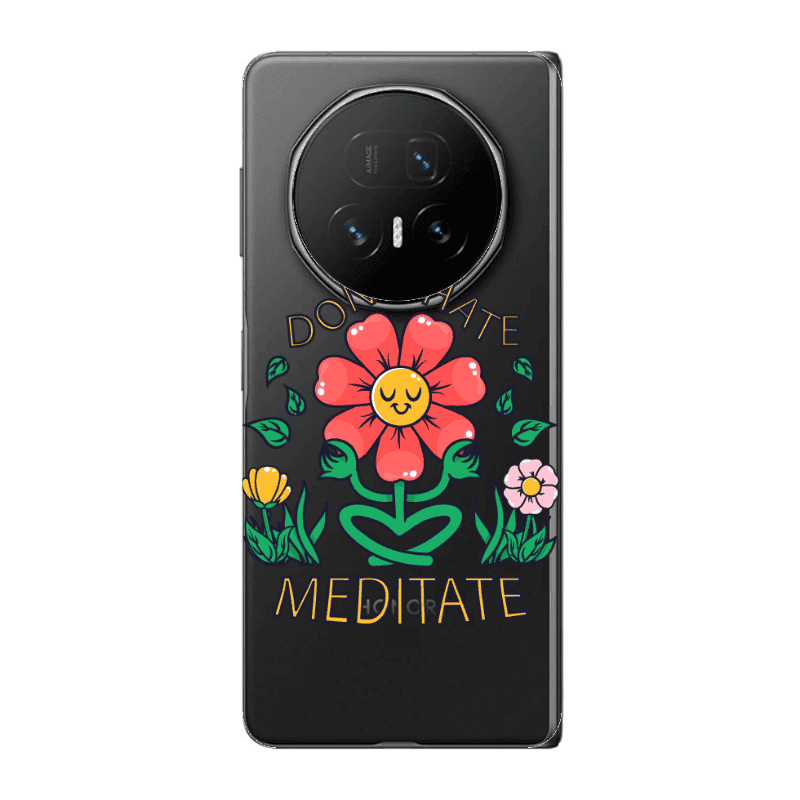 Honor Magic V5 Meditate Transparent Silicone TPU Θήκη