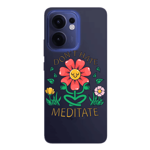 Oppo Reno13 FS Meditate Transparent Silicone TPU Θήκη