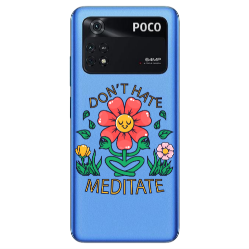Xiaomi Poco M4 Pro 4G Meditate Transparent Silicone TPU Θήκη