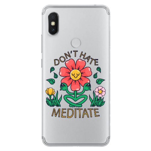 Xiaomi Redmi S2 Meditate Transparent Silicone TPU Θήκη