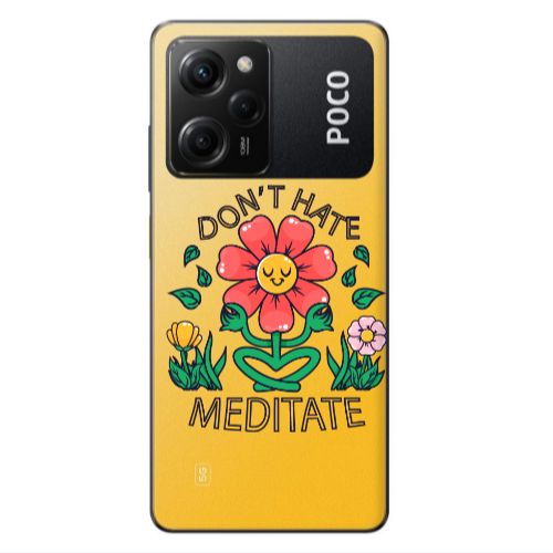 Xiaomi Poco X5 Pro Meditate Transparent Silicone TPU Θήκη