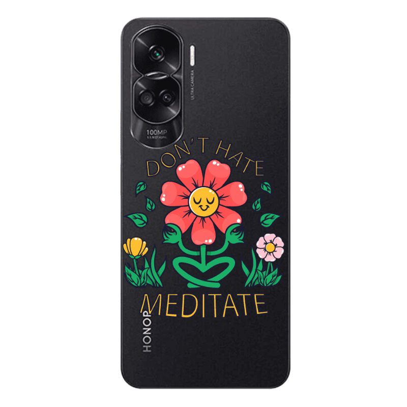 Honor 90 Lite 5G Meditate Transparent Silicone TPU Θήκη