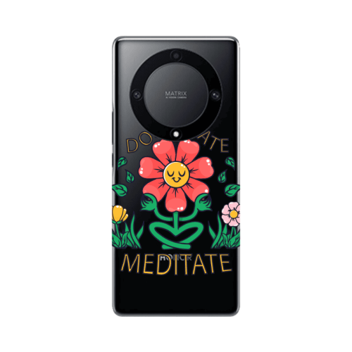 Honor Magic5 Lite 5G Meditate Transparent Silicone TPU Θήκη