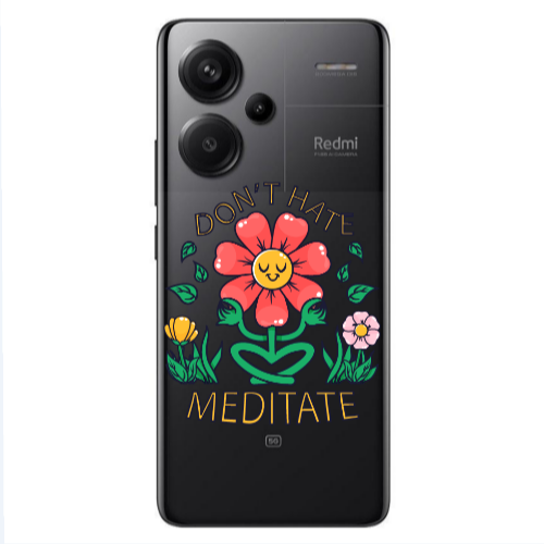 Xiaomi Redmi Note 13 Pro+ 5G  Meditate Transparent Silicone TPU Θήκη