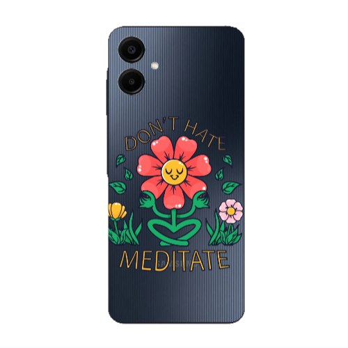 Samsung A06 Meditate Transparent Silicone TPU Θήκη