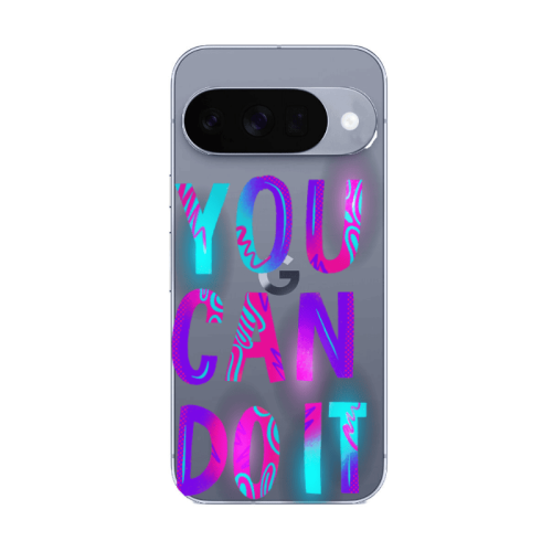 Google Pixel 10 You Can Doit Transparent Silicone TPU Θήκη