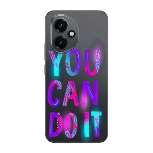 Honor Magic 400 You Can Doit Transparent Silicone TPU Θήκη