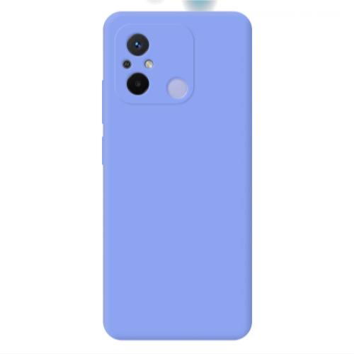 Xiaomi Redmi 12C You Can Doit Light Purple Colored Silicone TPU Θήκη