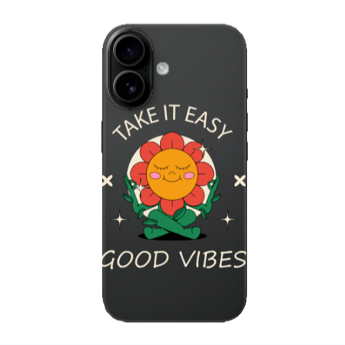 Apple Iphone 16 plus Take It Easy Transparent Silicone TPU Θήκη