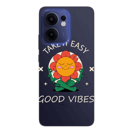 Oppo Reno13 FS Take It Easy Transparent Silicone TPU Θήκη