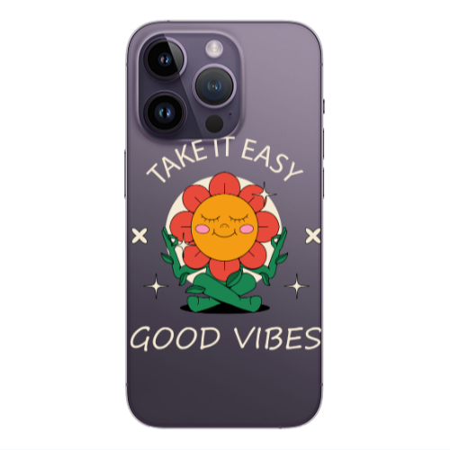 Apple iPhone 14 Pro  Take It Easy Transparent Silicone TPU Θήκη