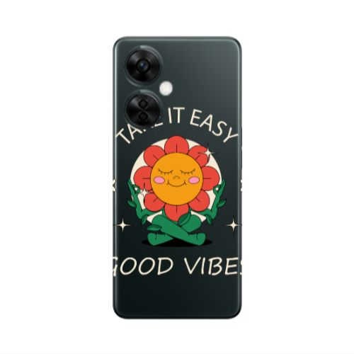 Oneplus Nord CE 3 Lite 5G Take It Easy Transparent Silicone TPU Θήκη