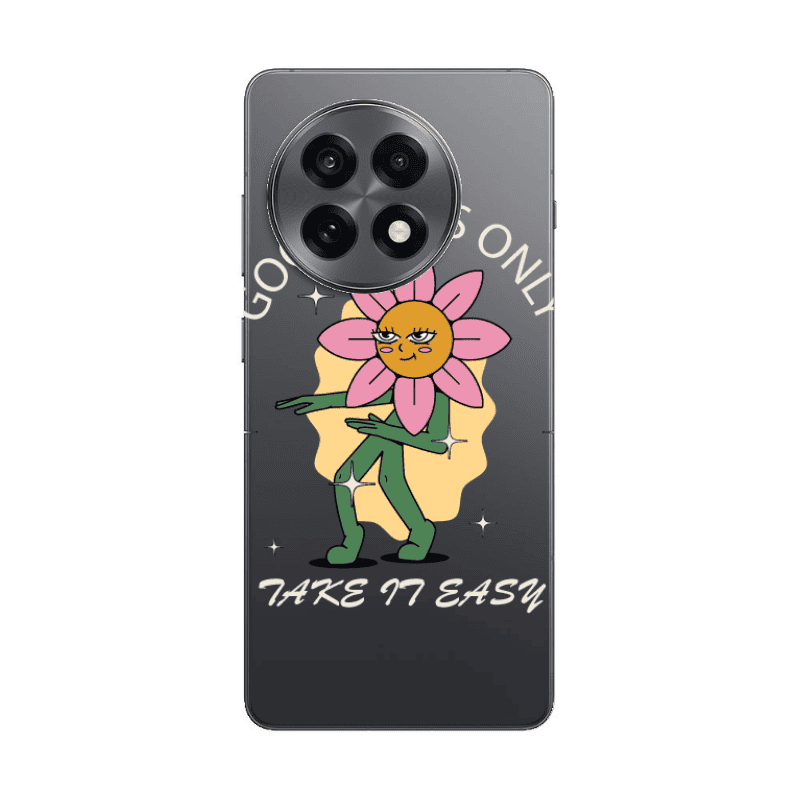 Oneplus 13 5G Good Vibes Only Transparent Silicone TPU Θήκη
