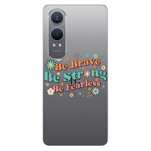 Oneplus Nord Ce 4 lite Be Brave Transparent Silicone TPU Θήκη
