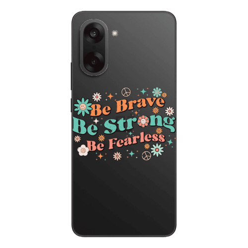 Oneplus Nord CE 5 Be Brave Transparent Silicone TPU Θήκη