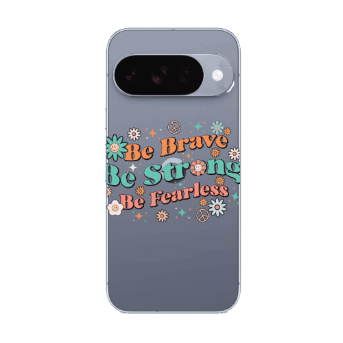 Google Pixel 10 Be Brave Transparent Silicone TPU Θήκη