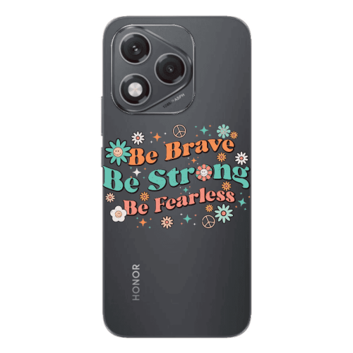 Honor 400 Lite Be Brave Transparent Silicone TPU Θήκη