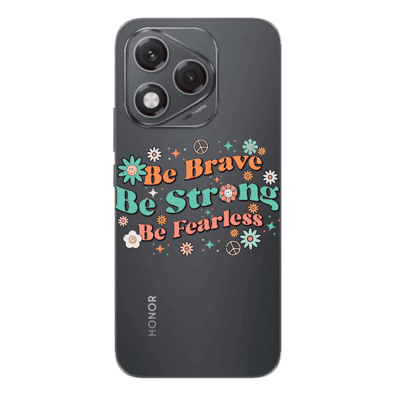 Honor 400 Lite Be Brave Transparent Silicone TPU Θήκη