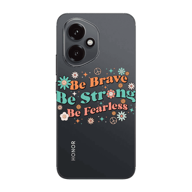 Honor Magic 400 Be Brave Transparent Silicone TPU Θήκη