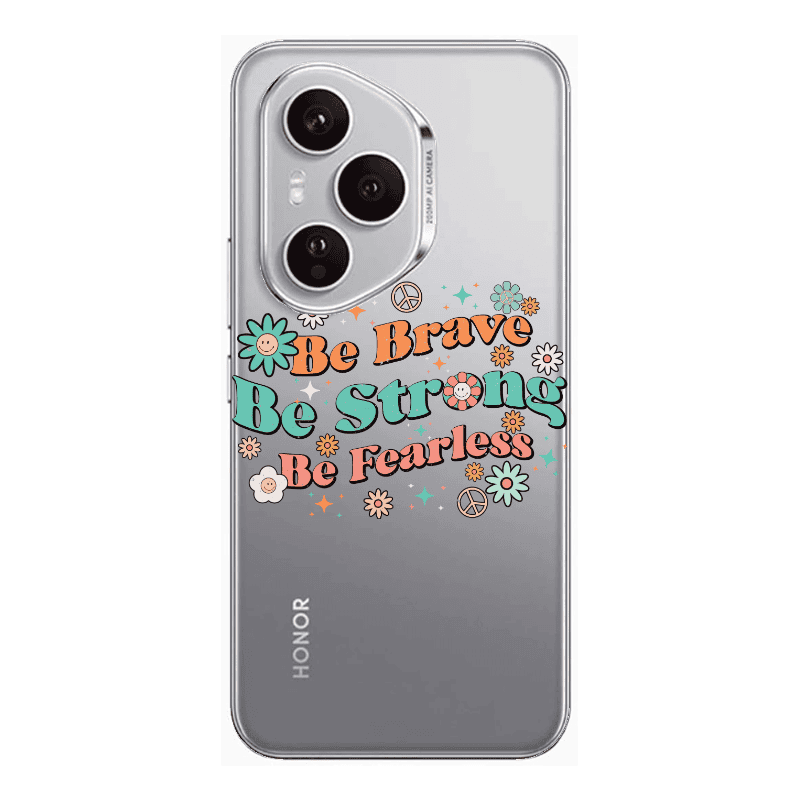 Honor Magic 400 Pro Be Brave Transparent Silicone TPU Θήκη