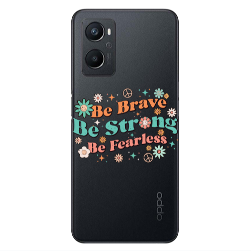 Oppo A 96 Be Brave Transparent Silicone TPU Θήκη