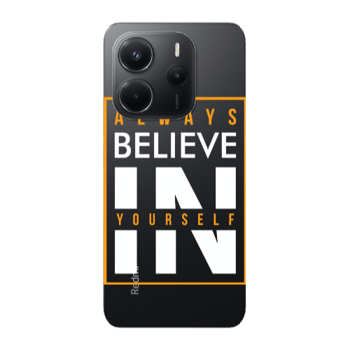 Xiaomi Redmi Note 14 Always Belive Transparent Silicone TPU Θήκη