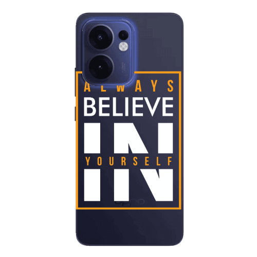 Oppo Reno13 FS Always Belive Transparent Silicone TPU Θήκη