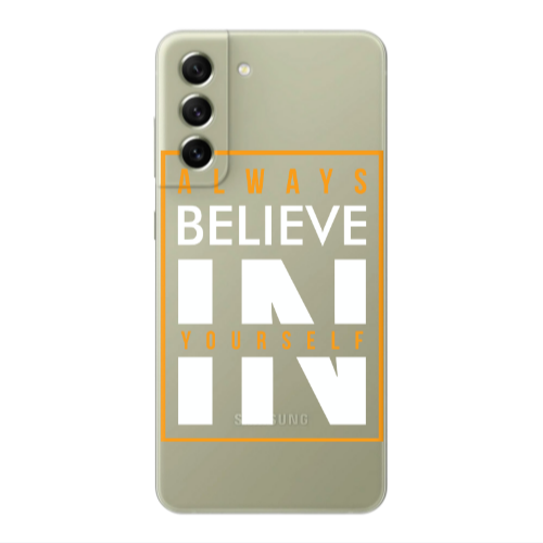 Samsung S22 Plus Always Belive Transparent Silicone TPU Θήκη