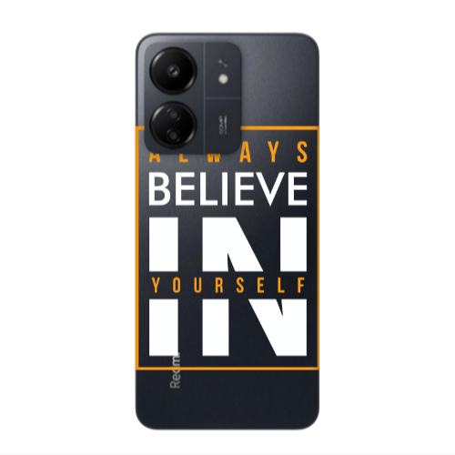 Xiaomi Redmi 13C Always Belive Transparent Silicone TPU Θήκη