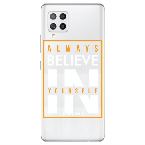 Samsung A42 5G Always Belive Transparent Silicone TPU Θήκη