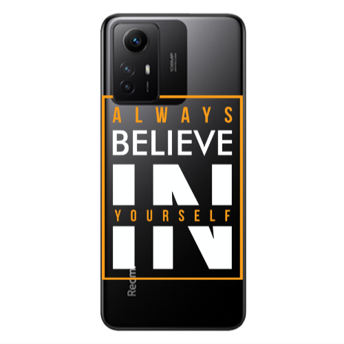Xiaomi Redmi Note 12s Always Belive Transparent Silicone TPU Θήκη