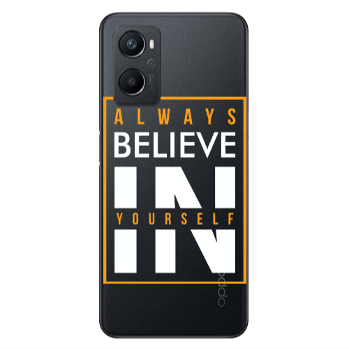 Oppo A 96 Always Belive Transparent Silicone TPU Θήκη