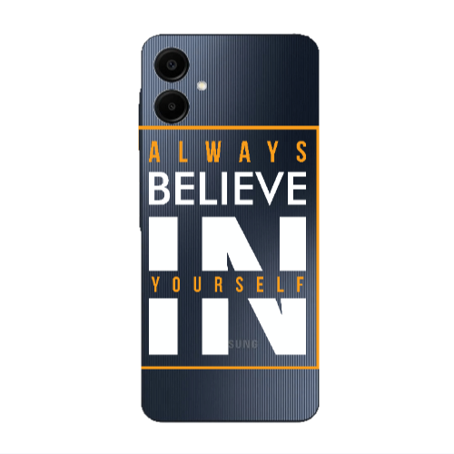 Samsung A06 Always Belive Transparent Silicone TPU Θήκη