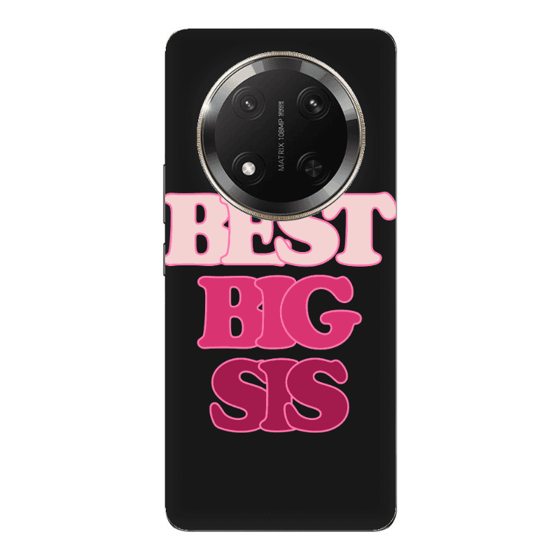 Honor Magic 7 Lite Be Creative Black Colored Silicone TPU Θήκη