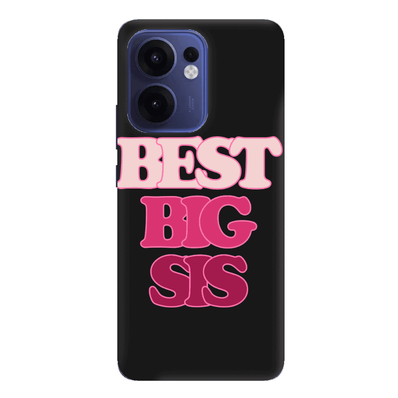Oppo Reno13 FS Be Creative Black Colored Silicone TPU Θήκη