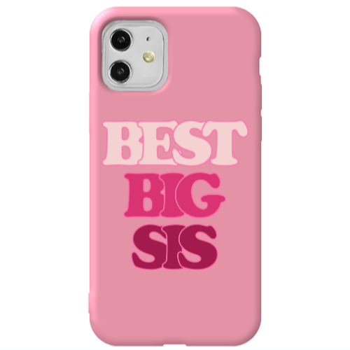 Apple iPhone 11  Be Creative Pink Colored Silicone TPU Θήκη