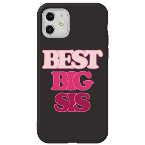 Apple iPhone 11  Be Creative Black Colored Silicone TPU Θήκη