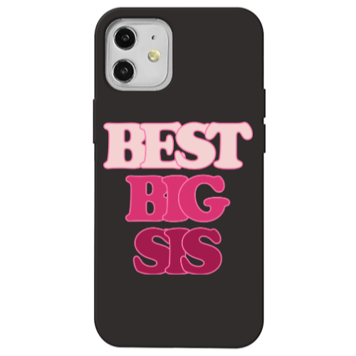 Apple iPhone 12 Be Creative Black Colored Silicone TPU Θήκη