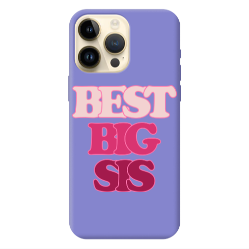 Apple iPhone 13 Pro Max Be Creative Purple Colored Silicone TPU Θήκη